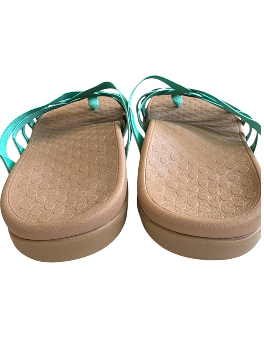 Like New Vionic Tia Sandals Strappy Sandals Aqua Size 10 - Picture 5 of 8